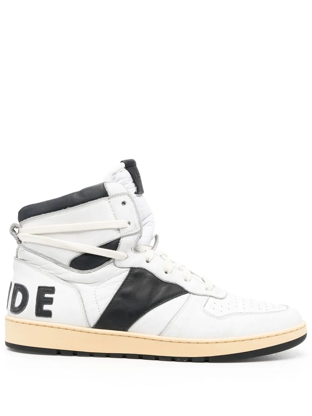 18385945_39657899_1000 RHUDE COLOUR BLACK HIGH TOP SNEAKERS