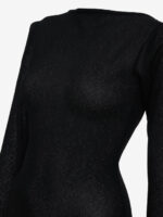 RHUDE SHEER KNIT DRESS