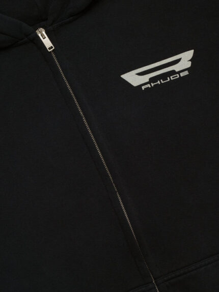 RHUDE CAMPIONE FULL-ZIP HOODIE
