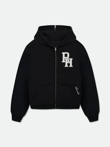 RHUDE ZIPPERED HOOD LUNDUN JACKET