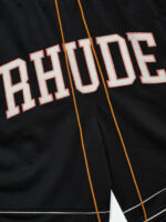 RHUDE BAGGY COLLEGIATE LOGO SHORT