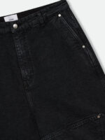 RHUDE WASHED CANVAS REZA SHORT