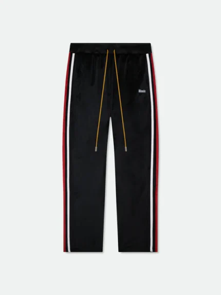 RHUDE MANCINO VELOUR TRACK PANT