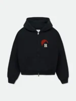 RHUDE MOONLIGHT ZIP-UP HOODIE