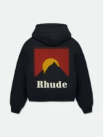 RHUDE MOONLIGHT ZIP-UP HOODIE