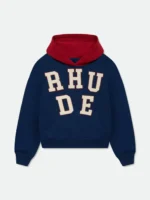 RHUDE CHENILLE PATCH LOGO HOODIE