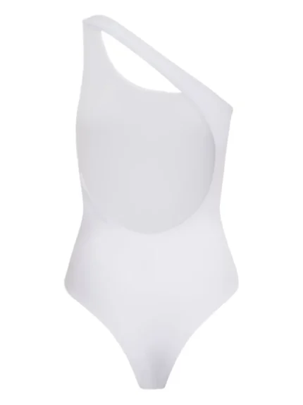 RHUDE ONE SHOULDER OPEN BACK SWIMSUIT