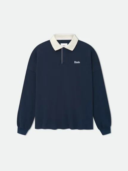 RHUDE LS PIQUE POLO