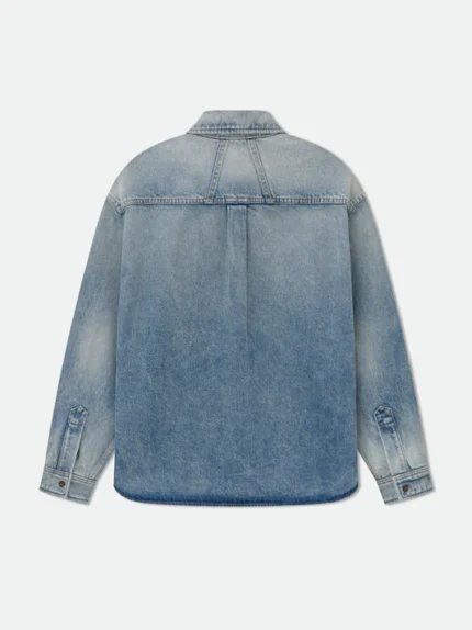 RHUDE TIRE DENIM OVERSHIRT