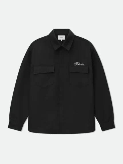 RHUDE BOXY LS WORK SHIRT