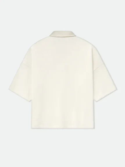 RHUDE PIQUE BOXY POLO SHIRT