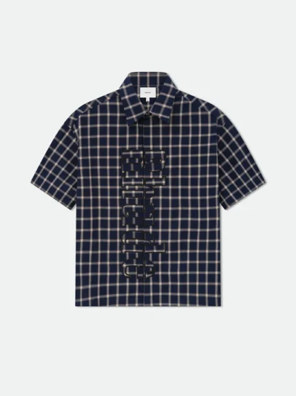 RHUDE VERT LOGO SHIRT