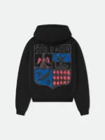 RHUDE COTE D'AZUR CREST OVERSIZED HOODIE