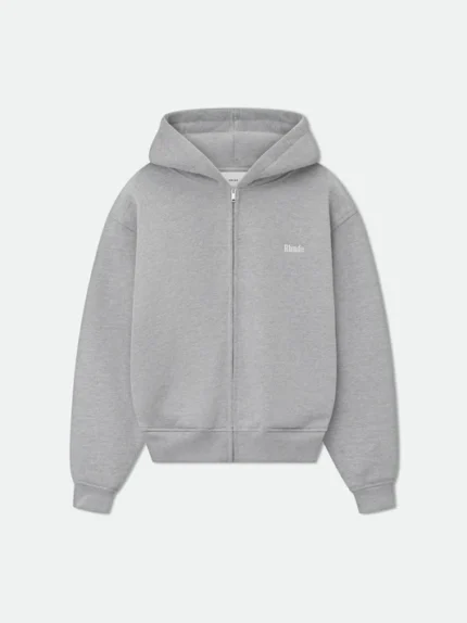 RHUDE CLASSIQUE FULL ZIP HOODIE