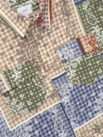 RHUDE BANDANA BOXY WORK SHIRT